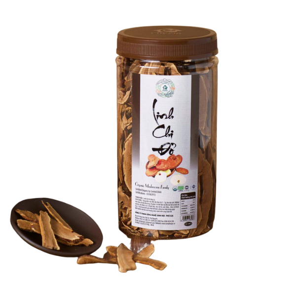 Nấm linh chi đỏ cắt lát 200g