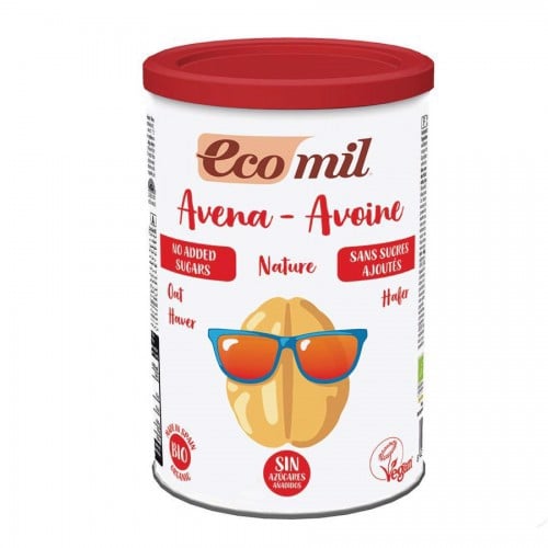 Sữa bột yến mạch không đường ecomil 400g